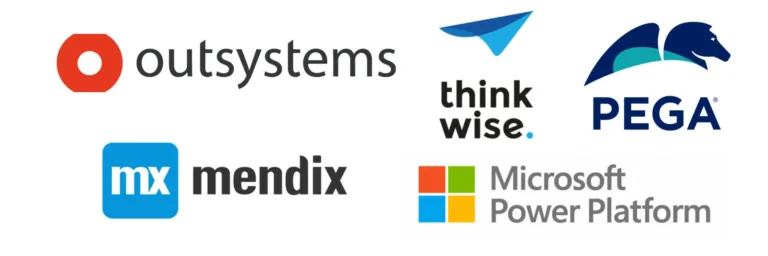 Low-code recruitment voor OutSystems, Mendix, Thinkwise, Pega, PowerPlatform